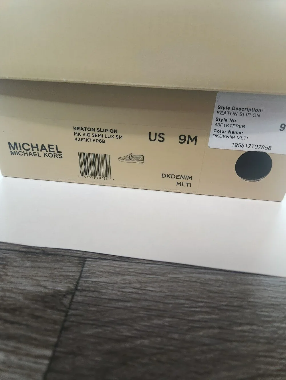 Michael Michael Kors Denim Keaton Slip On
